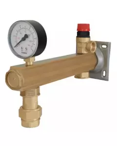 FERRO Grupa Bezpieczeństwa C.W.U. 6 bar Z Szybkozłączem Do Naczynia Przeponowego 1