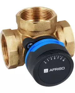 AFRISO 3-Drogowy Obrotowy Zawór Mieszający ARV 385 PROCLICK DN32 RP1 1/4" KVS 16 1