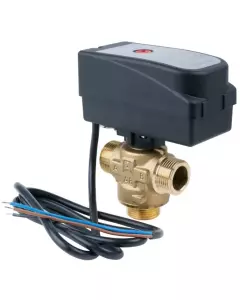 AFRISO 3-Drogowy Zawór Strefowy AZV 642 DN15 G3/4" KVS 8 m3/h 1