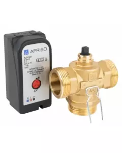 AFRISO 3-Drogowy Zawór Strefowy AZV 844 DN25 G5/4" KVS 13 m3/h