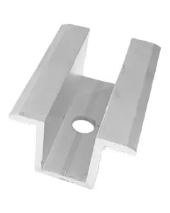 Mid Clamp 30-40mm Solar Panel Silver Frame Mid Bracket 1