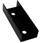 Onetric Łącznik Profila 40x40mm Szyny PV Czarny