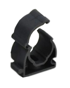 Elektroplast Stróża Uchwyt Zamykany UZ UV 20 Czarny 07.36