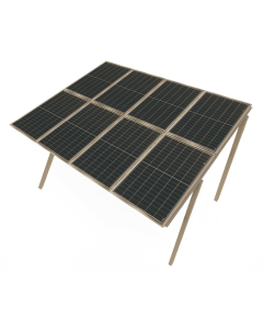 ONETRIC Konstrukcja Gruntowa Dwupodporowa V2 Pion Uniwersalna Wys. Paneli Szer. do 1152mm 1.15m 1