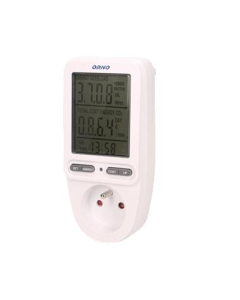 ORNO Watomierz Kalkulator Energii Z Wyświetlaczem LCD IP20 16A