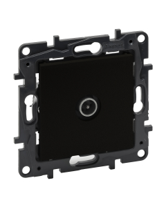 LEGRAND NILOE STEP Moduł Czarny Gniazdo TV Końcowe Gwiazda 1.5dB Męskie 0-2400MHz