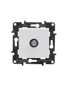 LEGRAND NILOE STEP Moduł Biały Gniazdo TV Typ "F" Końcowe Gwiazda 1.5dB 0-2400MHz 1