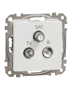 SCHNEIDER ELECTRIC SEDNA DESIGN Moduł Biały Gniazdo RTV-SAT Końcowe 4dB 1