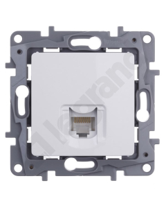 LEGRAND NILOE 2/ECO Moduł Biały Gniazdo Komputerowe 1xUAE 8 Cat.5 UTP Płaskie 1