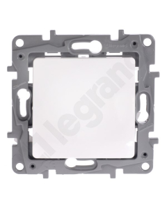 LEGRAND NILOE 2/ECO Moduł Biały Łącznik 1-Biegunowy Zaciski Sprężynowe 10AX-250V 1