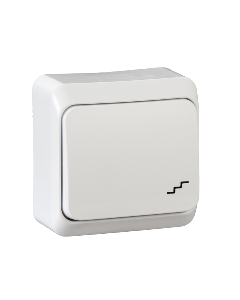 SCHNEIDER ELECTRIC PRIMA Biały Łącznik NT Uniwersalny "Schody" IP20 Zaciski Śrubowe 10AX-250V 1