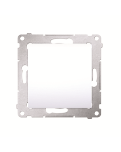 KONTAKT-SIMON 54 Moduł Biały Łącznik Uniwersalny "Schody" Bez Piktogramu Zaciski Sprężynowe 10AX-250V 1