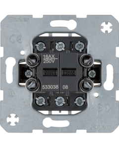 HAGER ONE PLATFORM Mechanizm Łącznik Uniwersalny 2x Zaciski Śrubowe 16AX-250V