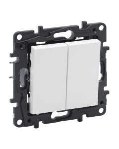 LEGRAND NILOE STEP Moduł Biały Łącznik Uniwersalny 2x Zaciski Sprężynowe 10AX-250V 1