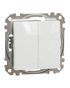 SCHNEIDER ELECTRIC SEDNA DESIGN Moduł Biały Łącznik Uniwersalny 2x Zaciski Sprężynowe 10AX-250V 1