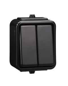 SCHNEIDER ELECTRIC CEDAR Czarny Łącznik NT Seryjny IP44 Zaciski Śrubowe 10A-250V 1