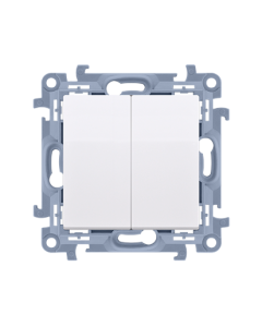 KONTAKT-SIMON 10 Moduł Biały Łącznik Seryjny Samozaciski 10AX-250V 1