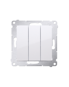 KONTAKT-SIMON 54 Moduł Biały Łącznik 3x Zaciski Sprężynowe 10AX-250V 1