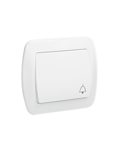 KONTAKT-SIMON AKORD Biały Przycisk "Dzwonek" Zaciski Śrubowe 10AX-250V 1