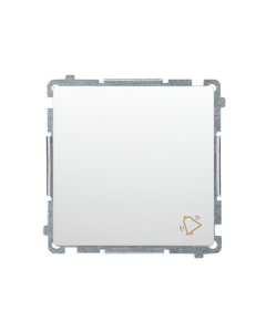 KONTAKT-SIMON BASIC Moduł Biały Przycisk "Dzwonek" Zaciski Sprężynowe 10AX-250V 1