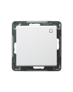 OSPEL SONATA Moduł Biały Przycisk "Dzwonek" Zaciski Sprężynowe 10AX-250V 1