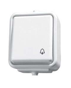 SCHNEIDER ELECTRIC CEDAR Biały Przycisk NT "Dzwonek" IP44 Zaciski Śrubowe 10A-250V 1