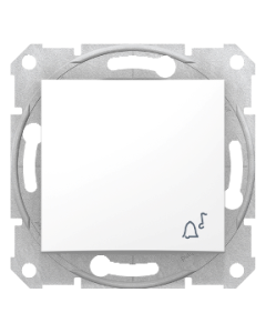 SCHNEIDER ELECTRIC SEDNA Moduł Biały Przycisk "Dzwonek" Zaciski Sprężynowe 10AX-250V