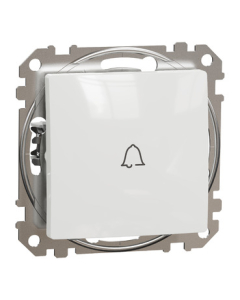 SCHNEIDER ELECTRIC SEDNA DESIGN Moduł Biały Przycisk "Dzwonek" Zaciski Sprężynowe 10A-250V 1