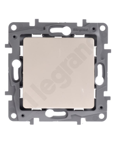 LEGRAND NILOE 2/ECO Moduł Krem Przycisk 1x1Z Zaciski Sprężynowe 6A-250V