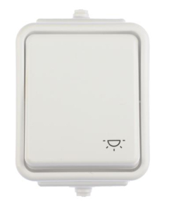 SCHNEIDER ELECTRIC CEDAR Biały Przycisk NT "Światło" IP44 Zaciski Śrubowe 10A-250V 1