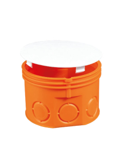 SIMET Z 70KF Puszka Instalacyjna PT 1xFI70 50mm Z Deklem Pomarańczowy 1