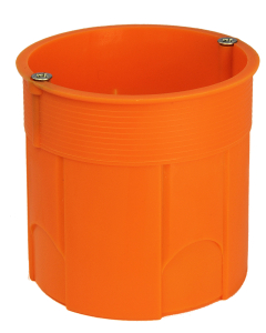 SIMET Z 60DFW Puszka Instalacyjna PT 1xFI60 61mm Głęboka Z Wkrętami Pomarańczowy 1