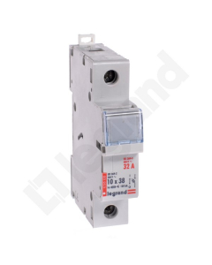 LEGRAND RB308 Rozłącznik Bezpiecznikowy 10x38 1P 1m 500V AC 100kA