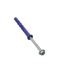 RAWLPLUG FF1 Kołek Ramowy Poliamidowy 10x300mm Z Kołnierzem Z Wkrętem Z Łbem Sześciokątnym