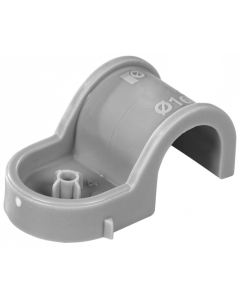 RAWLPLUG Uchwyt Plastikowy Do Rurek Instalacyjnych Pojedynczy Posadzkowy Wzmoniony PA. Średnica 20mm