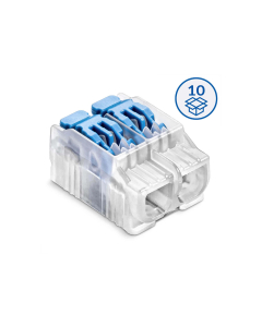 SIMET SzybkoZłączka Z Dźwignią SCL2 B10 Transparentny/Niebieski 1