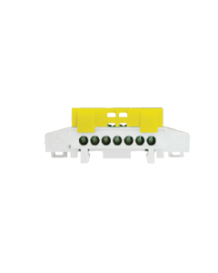 PAWBOL LZ 7/Ż Listwa Zaciskowa 7x16.0mm2 Na Szynę Żółty
