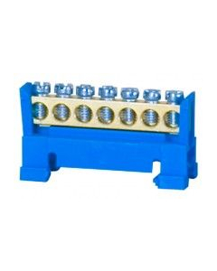 PAWBOL LZ 7/N Listwa Zaciskowa 7x16.0mm2 Na Szynę Niebieski
