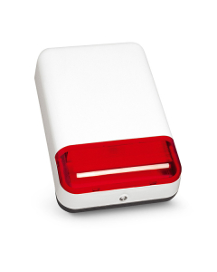 SATEL SPL-2010 R Sygnalizator Zewnętrzny Akustyczno-Optyczny Światło Czerwone Przetwornik PIEZO