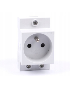 NOARK Gniazdo z uziemieniem na szynę DIN 106194 1