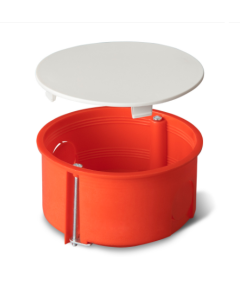 Elektro-Plast Nasielsk PK-80F Puszka Instalacyjna PT Gips 1xFi80 IP20 Z Deklem Ceglasty