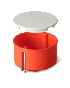 Elektro-Plast Nasielsk PK-70F Puszka Instalacyjna PT Gips 1xFi70 IP20 Z Deklem Ceglasty