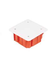 Elektro-Plast Nasielsk Puszka Instalacyjna PT 95X95X50 Wieczko Białe Ceglasty Install-BoxIP40 1