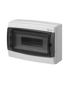 Elektro-Plast Nasielsk Galant Plus Rozdzielnia Plastikowa NT 12M N+PE IP65 IK08 217X307X117 Drzwi Dymne Szary
