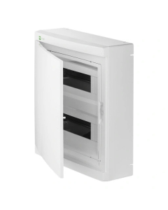 Elektro-Plast Nasielsk Elegant Rozdzielnia Plastikowa NT 24M 2x12M N+PE IP40 IK05 350X310X104 Drzwi Pełne Biały 1