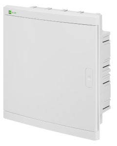 Elektro-Plast Nasielsk Elegant Rozdzielnia Plastikowa PT 24M 2x12M N+PE IP40 IK05 350X310X102 Drzwi Pełne Biały 1