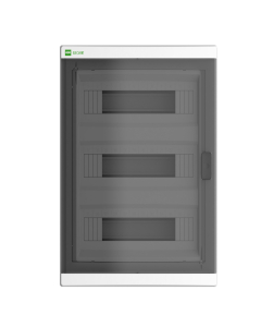 Elektro-Plast Nasielsk Elegant Rozdzielnia Plastikowa NT 36M 3x12M PE+N IP40 IK05 310X475X104 Drzwi Dymne Biały 1