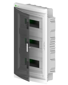 Elektro-Plast Nasielsk Elegant Rozdzielnia Plastikowa PT 36M 3x12M N+PE IP40 IK05 475X310X102 Drzwi Dymne Biały 1