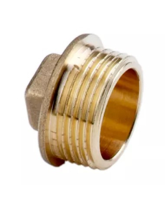 FERRO Korek Mosiężny 1/2" Żółty