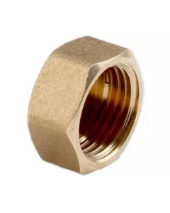 FERRO Zaślepka Mosiężna 3/4" Żółta 1